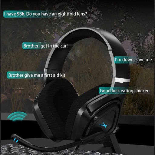 ALGH9604 Gaming Headset 3.5 RGB Integrated Microphone