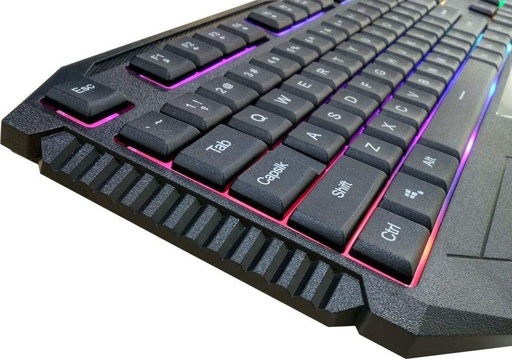 HP Gaming Keyboard K110 USB, 4 Colors RGB Lighting Effects Español
