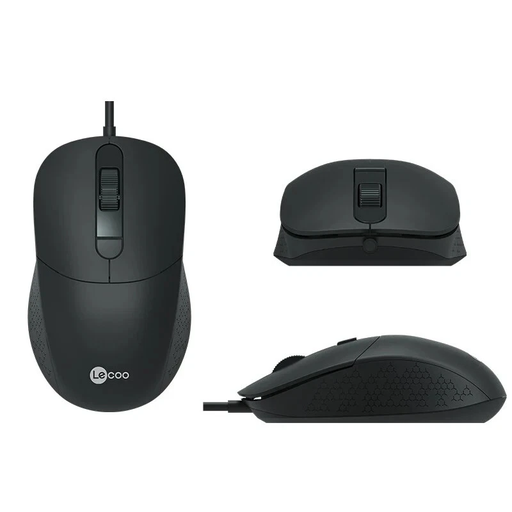 Lenovo MS102 Mouse 2400 MAX DPI, 4 Keys, Black