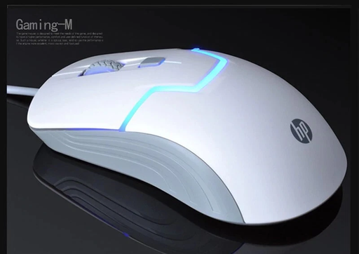 HP M100 Gaming Mouse 3 keys DPI 1000/1600 - WHITE