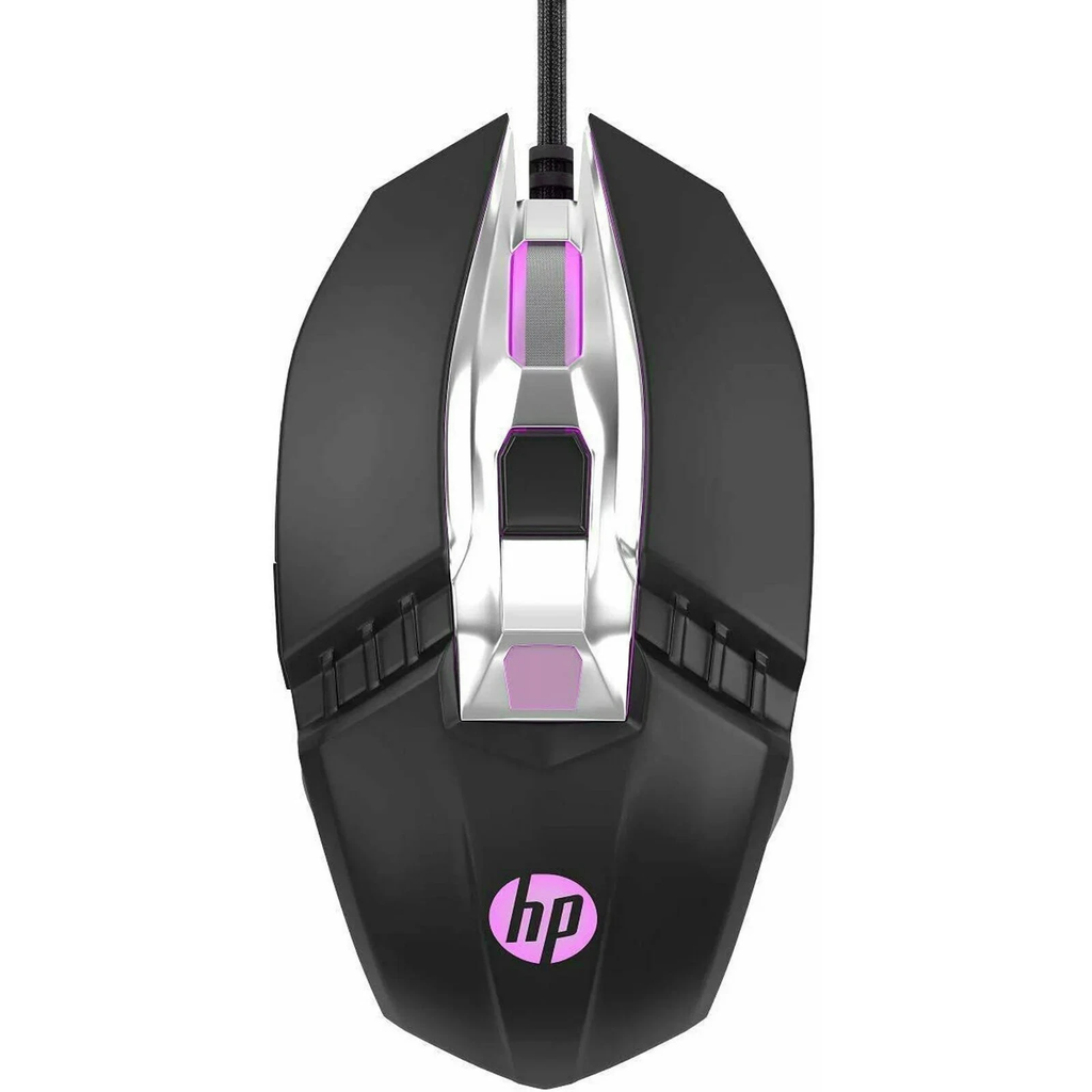 HP HP M270 Gaming Mouse 2400 MAX DPI LED Breathing Lights - Black
