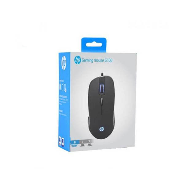 HP HP G100 Gaming Mouse Ergonomic Design, Cool Exterior