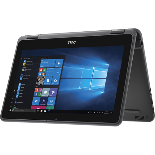 Dell Latitude 3190 11.6" Touch 2-IN-1 Pentium® Silver N5030 128GB SSD 8GB W10 Pro DARK GRAY