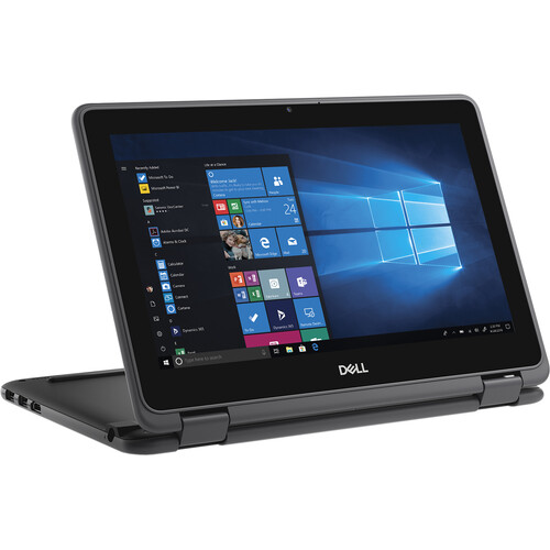 Dell Latitude 3190 11.6" Touch 2-IN-1 Pentium® Silver N5030 128GB SSD 8GB W10 Pro DARK GRAY