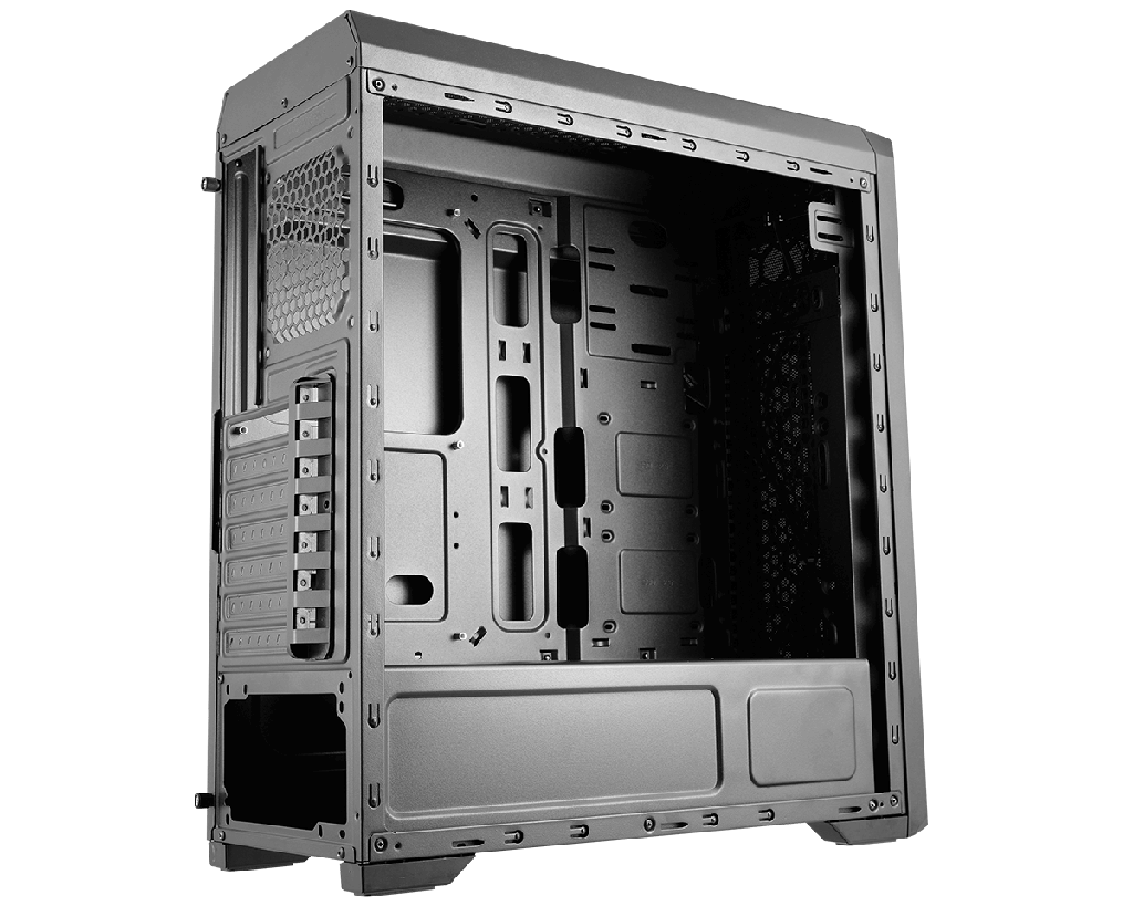 MX330G COUGAR MX330-G Steel ATX Mid Tower Case w/ Side Window Black