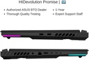 Asus ROG STRIX G18 G814JZ 18" WQXGA (2560x1600) 240Hz IPS Core™ i9-13980HX 1TB SSD 16GB RTX 4080 12GB BLACK RGB Bcklt