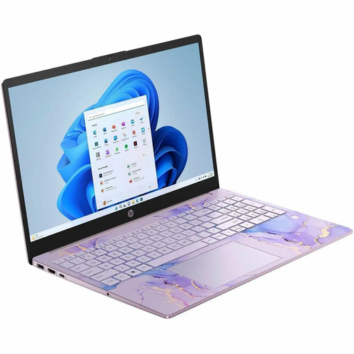 HP 15-FD0123DS 15.6" Touch Intel Processor N100 128GB SSD 4GB W11 S WINTER LAVENDER Bcklt