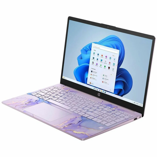 HP 15-FD0123DS 15.6" Touch Intel Processor N100 128GB SSD 4GB W11 S WINTER LAVENDER Bcklt