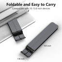 Soporte para computadora portátil, elevador ajustable para laptop