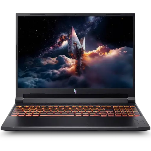Acer NITRO V 16 ANV16-42-R96P 16" FHD 180Hz Ryzen™ 7 260 512GB SSD 16GB W11 RTX 5050 8GB BLACK Bcklt 