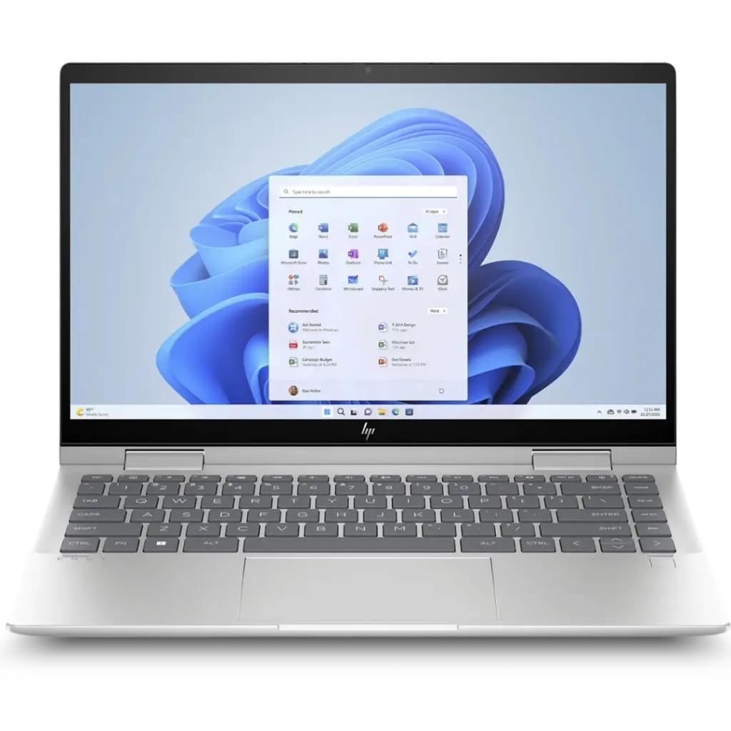 HP HP Envy x360 14-ES1013 2-IN-1 14" FHD Touch Core™ 5 120U 512GB SSD 8GB W11 NATURAL SILVER Bcklt