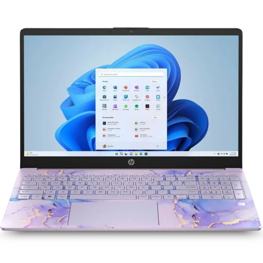 HP 15-FD0123DS 15.6" Touch Intel Processor N100 128GB SSD 4GB W11 S WINTER LAVENDER Bcklt