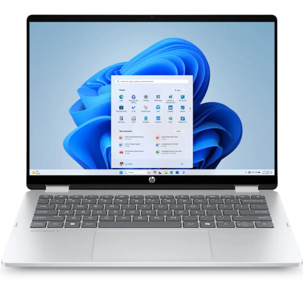 HP HP OmniBook 5 Flip 2-in-1 14" 2K Touch Core™ i5 130U 512GB SSD 8GB W11 Glacier Silver