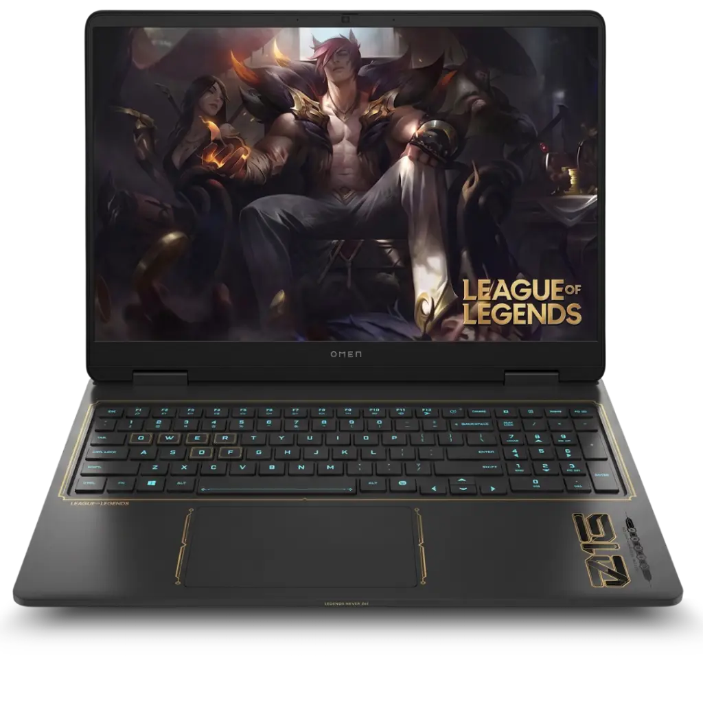 HP HP OMEN 16-AM0017 League of Legends Ltd Ed 16" 2K FHD 165Hz  Core™ i7-14650HX 1TB SSD 32GB W11 NVIDIA® 5060 8GB BLACK RGB Bcklt