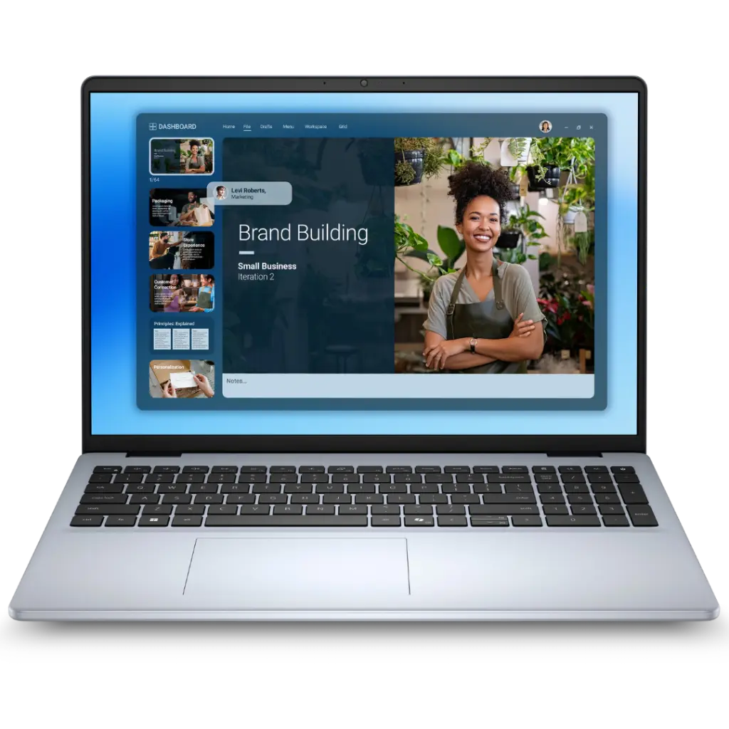 DELL Dell 16 DC16250 16" WUXGA FHD Touch Core™ 5 120U 512GB SSD 16GB W11 ICE BLUE