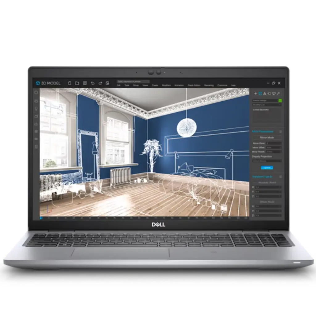 Dell Dell Precision 3561 15.6" FHD Core™ i7-11800H 512GB SSD 16GB W10 Pro NVIDIA® T600 4GB Bcklt SILVER