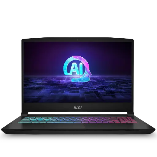 MSI KATANA A15 AI B8VG 15.6" (2560x1440) 165Hz AMD Ryzen™ 7 8845HS 1TB SSD 16GB W11 NVIDIA® RTX 4070 8GB BLACK RGB Bcklt