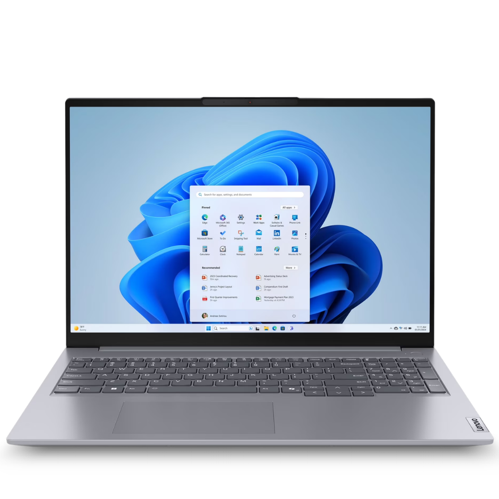 Lenovo Lenovo ThinkBook 16 Gen 7 16" FHD Touch Ryzen™ 5 7535HS 512GB SSD 16GB W11 Pro GRAY Bcklt