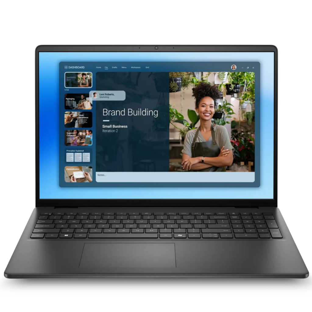 Dell Dell 16 DC16255-A087BLK 16" WUXGA FHD Touch Ryzen™ 7 250 1TB SSD 16GB W11 Bclkt BLACK