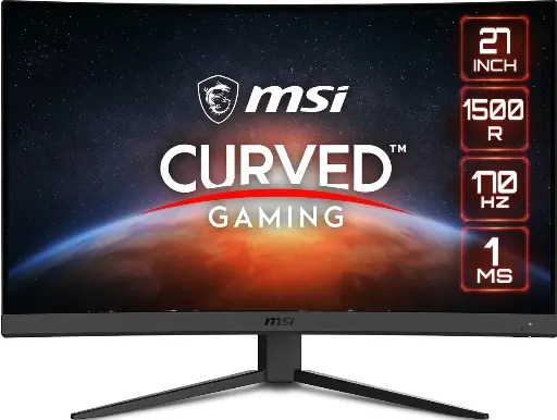 MSI G27C4S2 GAMING 27" FHD VA 170Hz 1ms Nvidia G-Sync Curvo
