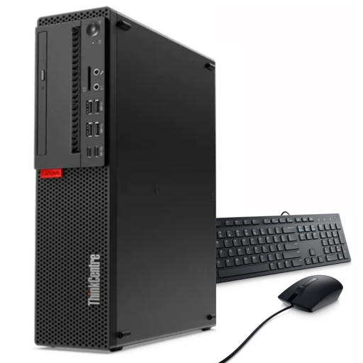 Lenovo ThinkCentre M910s SFF Core™ i5-6400 256GB 16GB W10 Pro Keyboard Mouse BLACK