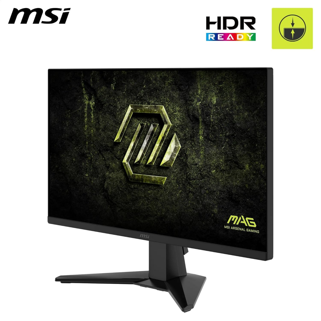 MSI MSI MAG 245F-X24 24" Plano FHD 240HZ Rapid IPS Adaptive Sync 1x DP, 2X HDMI 2.0 Black
