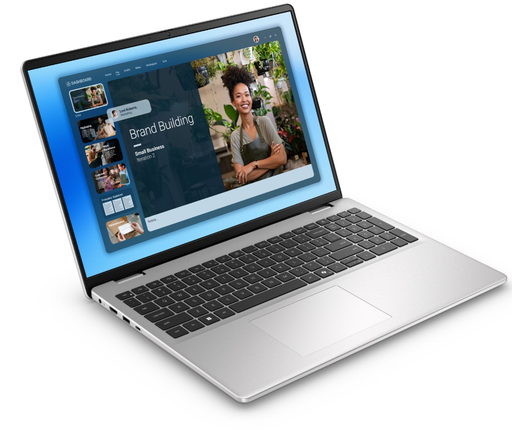 Dell 16 DC16251 16" WUXGA FHD Touch Core™ 5 120U 512GB SSD 16GB W11 PLATINUM SILVER