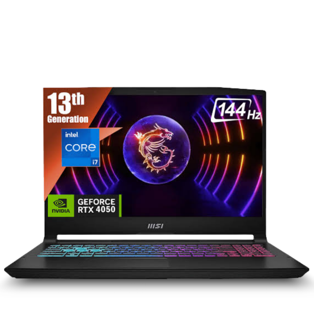MSI MSI KATANA 15 B13VEK-1675 15.6" FHD 144Hz IPS Core™ i7-13620H 1TB SSD 16GB W11 NVIDIA® RTX 4050 6GB BLACK RGB Bcklt