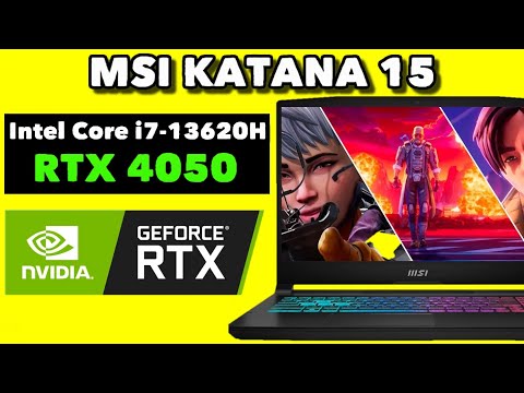 MSI KATANA 15 B13VEK-1675 15.6" FHD 144Hz IPS Core™ i7-13620H 1TB SSD 16GB W11 NVIDIA® RTX 4050 6GB BLACK RGB Bcklt