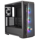 COOLER MASTER MCB-B511D-KANN-S00 Steel ATX Mid Tower Case BLACK