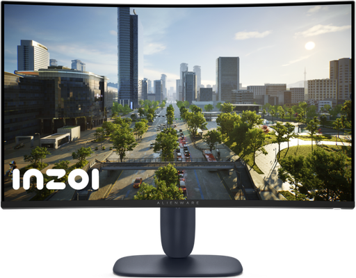 Alienware AW3225DM 32" VA LED Curved QHD 180Hz 1ms FreeSync Gaming Monitor Interstellar Indigo
