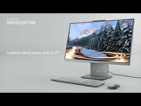 Lenovo 27IRH9 ALL-IN-ONE 27" FHD Core™ i5-13420H 512GB SSD 16GB W11 GRAY Wireless Keyboard & Mouse