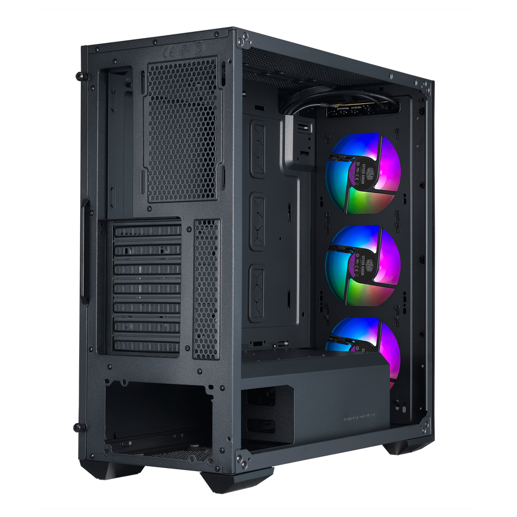 COOLER MASTER MCB-B511D-KANN-S00 Steel ATX Mid Tower Case BLACK