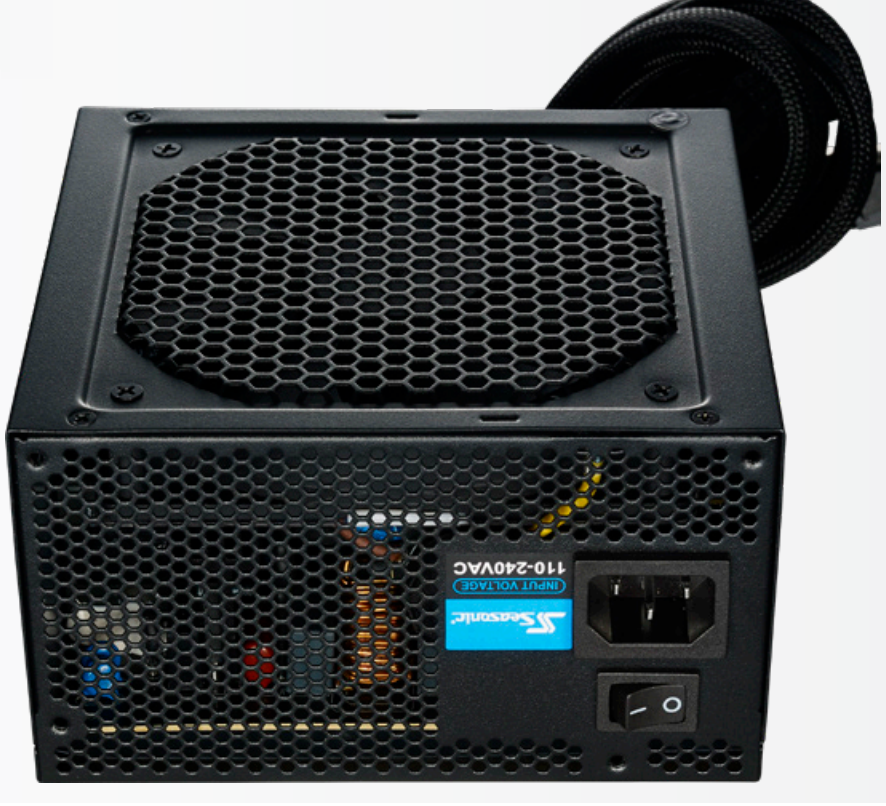 Seasonic S12III-650GB 80 PLUS BRONZE Certified 650W ATX12V Power Supply.