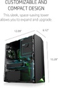 HP Pavilion GAMING TG01-2000 AMD Ryzen™ 3 5300G 512GB SSD 8GB W11 NVIDIA® GTX 1660 Sup. 6GB