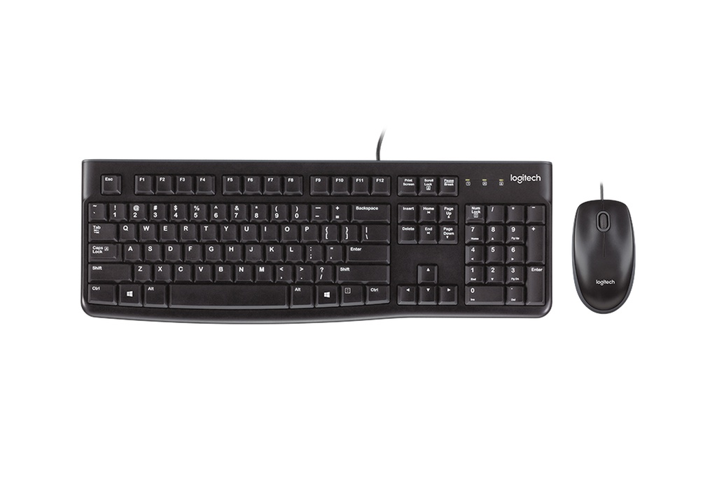 Logitech MK120 Combo Teclado + Mouse USB Spanish