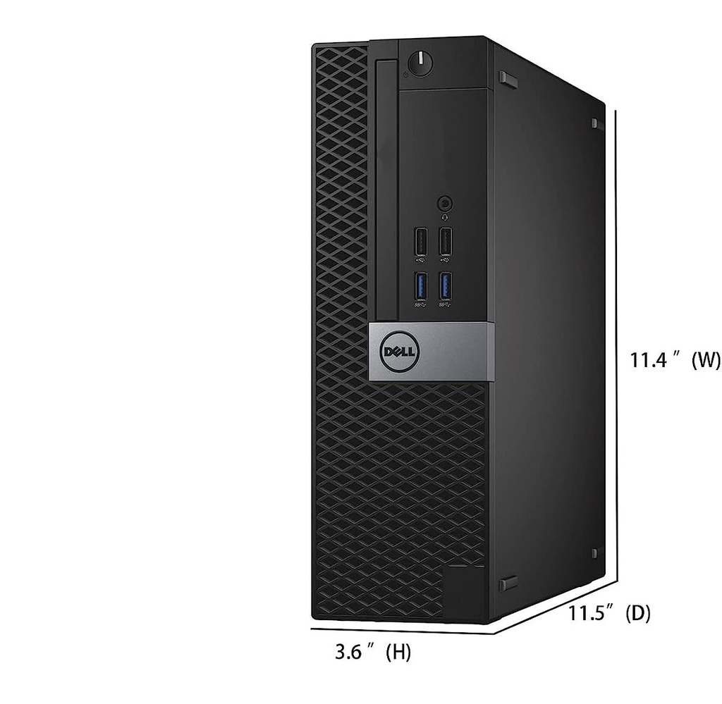 Dell OptiPlex 5050 SFF Core™ i7-7700 3.60GHz 512GB SSD 16GB W10 Pro BLACK
