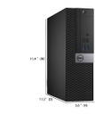 Dell OptiPlex 5050 SFF Core™ i7-7700 3.60GHz 512GB SSD 16GB W10 Pro BLACK