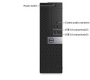 Dell OptiPlex 5050 SFF Core™ i7-7700 3.60GHz 512GB SSD 16GB W10 Pro BLACK