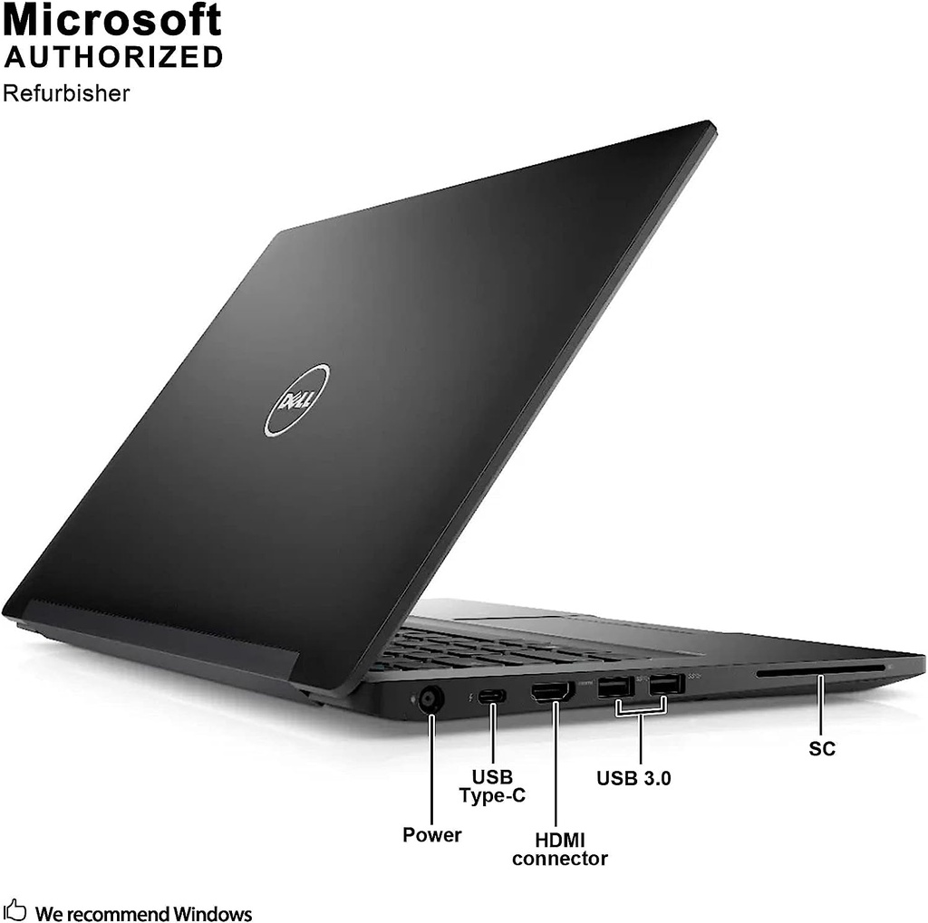 Dell Latitude 7480 14&quot; FHD Core™ i5-6300U 256GB SSD 12GB W10 Pro BLACK