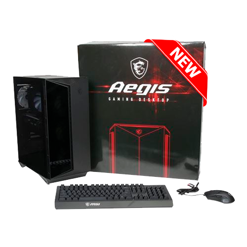 MSI CODEX R 13NUC5-071US Core™ i5-13400F 1TB SSD 16GB NVIDIA RTX™ 4060 VENTUS 2X 8G W11 BLACK