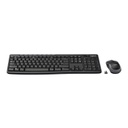 Combo LOGITECH Inalámbrico Multimedia Teclado + Mouse MK270