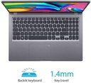 Asus VivoBook X512JA 15.6&quot; Core™ i5-1035G1 256GB SSD 8GB W10 GRAY