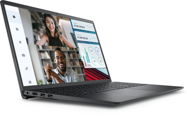 Dell Vostro 3520 15.6&quot; FHD Core™ i5-1235U 512GB SSD 16GB W11 Pro CARBON BLACK Bcklt