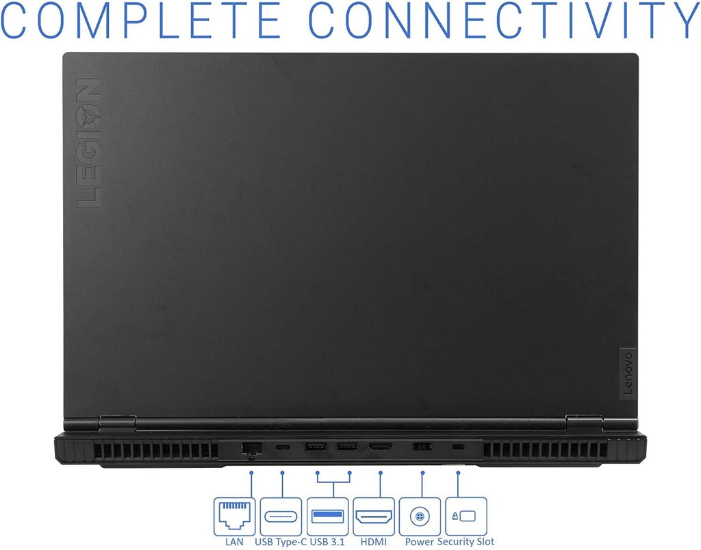 Lenovo Legion 5 15.6&quot; FHD Core™ i7-10750H 1TB + 512GB SSD 16GB W10 RTX 2060 6GB BLACK