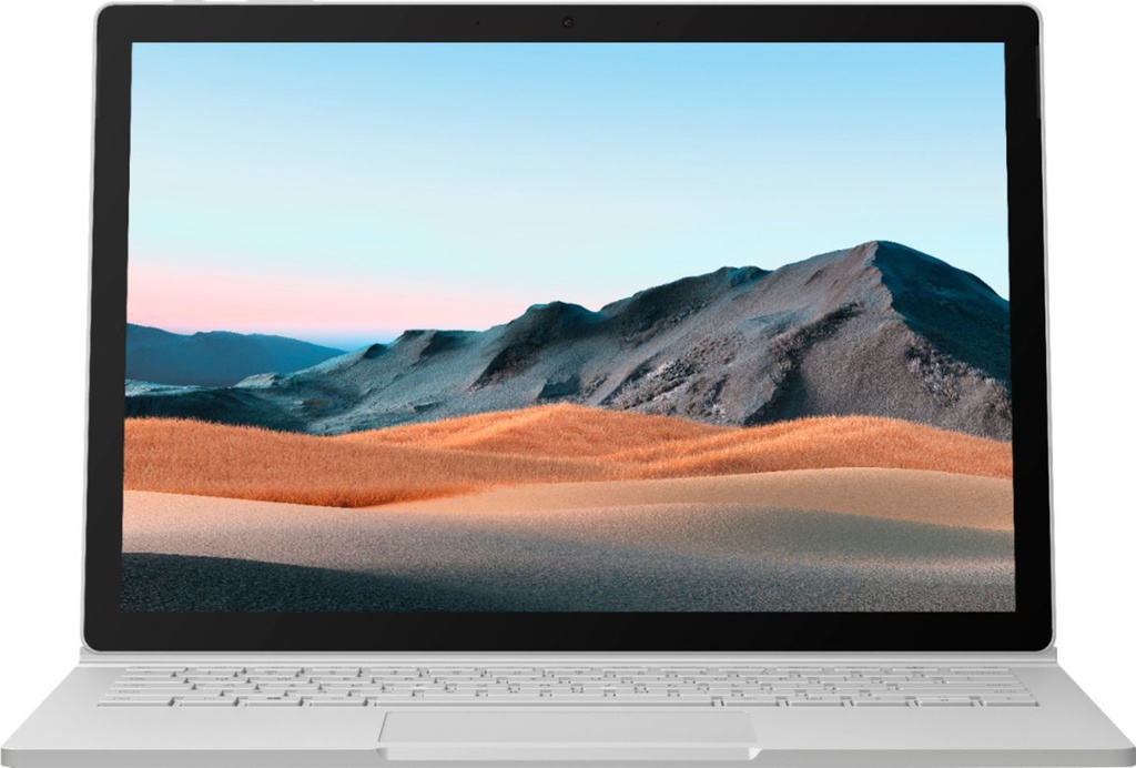 Microsoft Surface Book 3 2-IN-1 13.5&quot; (3000x2000) Touch Core™ i5-1035G7 256GB SSD 8GB W10 SILVER Detachable Keyb.
