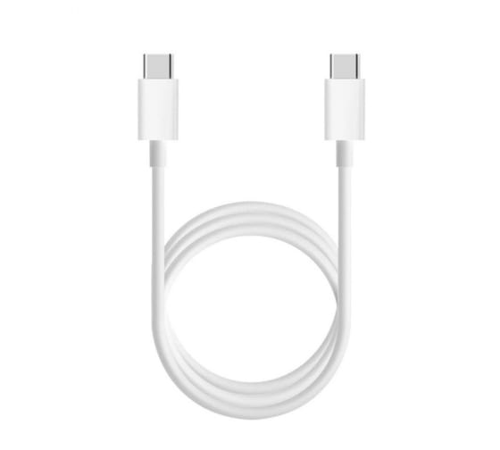 Cable tipo USB-C a USB-C Xiaomi blanco