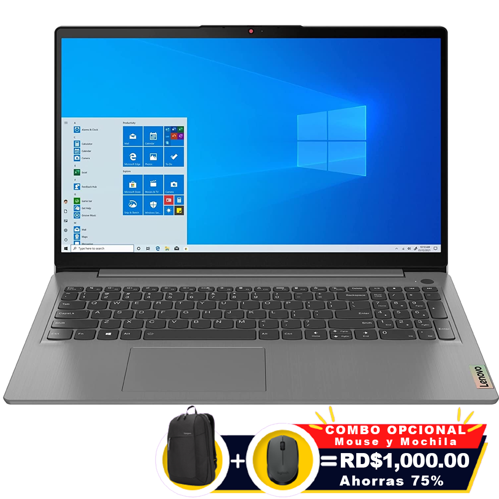 ❞𝐑𝐞𝐟𝐮𝐫𝐛𝐢𝐬𝐡𝐞𝐝❞ Lenovo 3 15IIL05 15.6'' Touch Core i5-1035G1 3.6GHz 256GB+1TB 12GB W10