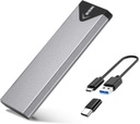 Adaptador USB-C External M.2 SATA SSD Enclosure USB 3.1 Gen 1