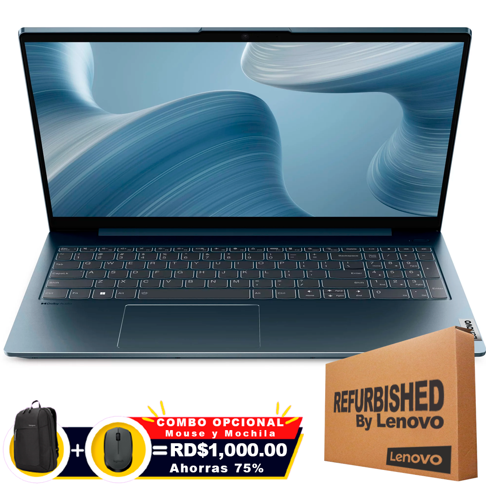 ❞𝐑𝐞𝐟𝐮𝐫𝐛𝐢𝐬𝐡𝐞𝐝❞ Lenovo 5 15IAL7 15.6&quot; FHD Touch Core™ i7-1255U 512GB SSD 12GB W11 Bcklt ABYSS BLUE